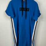 DKNY  Sport Blue Hooded Dress Size Large Photo 0