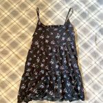 American Eagle Outfitters Gray Summer Dress Photo 0