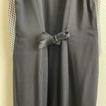 City Triangles Vintage 90s Black White Houndstooth Preppy Straight Leg Jumpsuit Photo 9