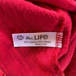 Blue Life ‎ Shorts Romper Red Bell Sleeves Photo 4