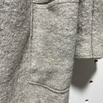 ZARA Trafaluc Light Gray Wool Blend Coat Size S Photo 6