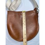 Madewell VTG  The Transport Crossbody Saddle‎ Bag Brown Leather Adjustable Strap Photo 8