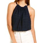 Ramy Brook Noah Navy Tank Top Photo 0