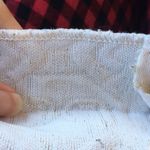 Vintage Woven Textured Tunic Top Metallic Pattern Size M Photo 7