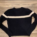 Vince  Color Block Soft Crewneck Sweater Size Medium Photo 4