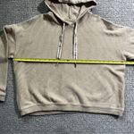 Aerie Women's Large Beige Pullover Hoodie Ribbed Photo 8