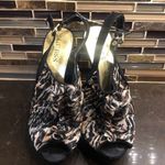 Guess  animal print chiffon platform heels‎ Photo 1