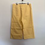 Topshop NWT Yellow High Rise Crop Jeans US 12 Petite Photo 3