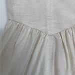 H&M  Cream Linen Blend Slip Dress Photo 7