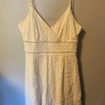 Francesca's Francesca’s White Floral Short Dress Photo 1