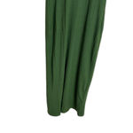 Reformation cassi knit Dress XS Green Ribbed Midi Sleeveless Square Neck slit Photo 11
