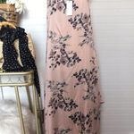 Sugar Lips Sugar + Lips Satin Blush Floral Slip Maxi Dress Photo 7