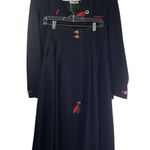 TRACHTENMODEN, ALPENTRAUM Size 10 Navy Skirt and Jacket Suit Folk German Set Blue Photo 0