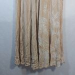 Ocean Drive Cream Tan Multi Print Boho Wide Leg Pull On Pants Size M Photo 2