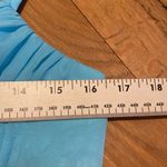 Forever Yours Woodland Fairy Tulle Babydoll Dress Pale Blue & Kiwi Ruched Sash 8 Photo 3