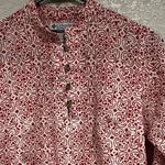 Columbia Red and white top Photo 5