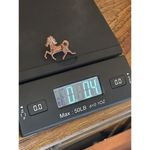 Vintage Enamel Horse Pin Brooch‎ Brown Running Horse Tiawan Retro Photo 10