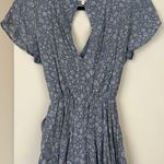 Altar'd State  Blue Floral Romper Photo 1