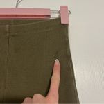 Urban Outfitters Out From Under Ryan Ribbed Flare Pants Olive Green Photo 5