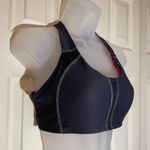 Under Armour  HeatGear Amour Black Gray Bra Racerback 34C Photo 2