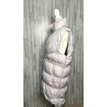 Nike NWT Women's Small Gray/Lavender Therma-Fit Loose Long Wind Puffer Vest Photo 7