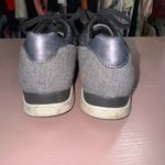 Tod's IT 38.5 Grey Leather Paneled Mesh Sneaker Photo 4