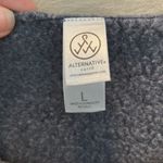 Alternative Apparel  Gray Sweatshirt with Red and White Accents Size Large Photo 1