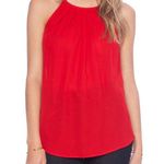 Joie NWOT Gorgeous Red  Silk Tank Top Shirt M Photo 1