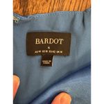 Bardot Revolve Ember Midi Dress Bold Blue Size 10 Asymmetrical Cocktail Satin Photo 4