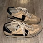 Dolce Vita B.NTCD Athletic Sneakers in Cream and Black Tan Size 7.5 Photo 3