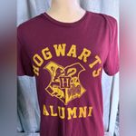 Harry Potter unisex t-shirt size smalll maroon color with gold accents Photo 10