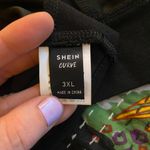 SheIn  Curve 3X Black Rhinestone Crop Top Triangle Bra No Padding Plus Size Sexy Photo 4