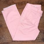 Loft  Girlfriend Chino Cropped Pink Women's Jeans Photo 0