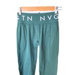 NVGTN - Seamless Leggings Teal Green High Waisted Compression Fit Sz M Photo 2