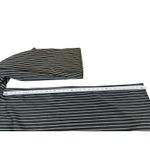 Hot Topic 2X Black White Pinstripe Cargo Pants Wide Leg Gothic Emo Y2K 90s Photo 8