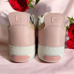 Guess New Women's Beige Cameo Casual Double Platform Lace Up Sneakers Size 9 Photo 4