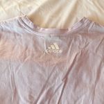 Adidas Light Purple Embroidered T-Shirt Size XS Photo 2