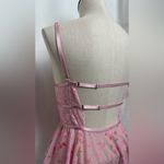 Pink Floral Lace Babydoll Lingerie intimates NWOT Medium Photo 7