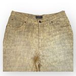 Vintage 90’s: Overdrive Jeans ༄ High Waist Snakeskin Print ༄ Bal Harbour Shops ༄ Size 12 Photo 6