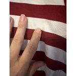 American USA Flag Shirt Vintage Cotton Chambray Patriot Size XXL 20 Button Down Blue Photo 1