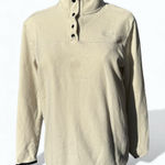 The North Face TKA Glacier Snap-Neck Fleece Pullover Women’s Medium - Cream Photo 0