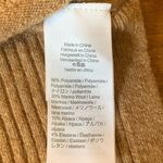 J.Crew  TurtleNeck Sweater M Tan Beige with Ribbed Details Wide Sleeves Soft Photo 5