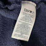 Sundry  Navy Blue Sweatshirt Skirt Asymmetrical Frayed Hem Drawstring Size Large Photo 5