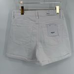 Vervet  Denim | The Rebecca Double Cuff Shorts size large NWT Photo 4