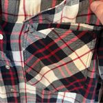 ZARA Buffalo Plaid Snap Flannel Shirt. Size Medium. Photo 6