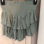 Green ruffle skirt Orange Size XS Photo 1