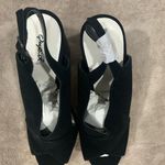 Qupid Black and White Platform Heels Photo 1