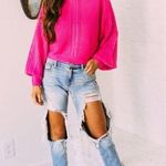 These Three Boutique Pink Sweater Photo 0