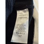 Quince Knit Black With White Accents Cotton Cardigan Sweater XL Women’s Classic Photo 7