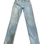 Reformation High & Skinny Crop Jeans In St. Lucia Destroyed Women's size 27 Photo 0